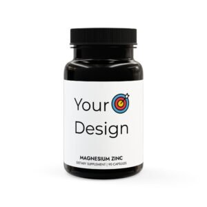 Magnesium Zinc Supplement (90 Capsules)