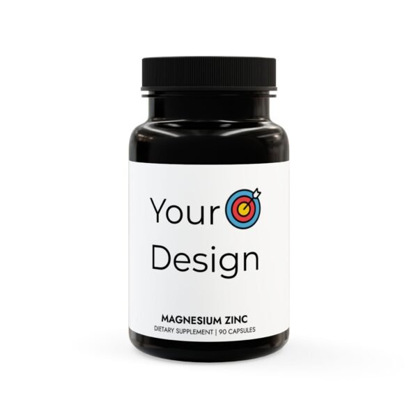 Magnesium Zinc Supplement (90 Capsules)