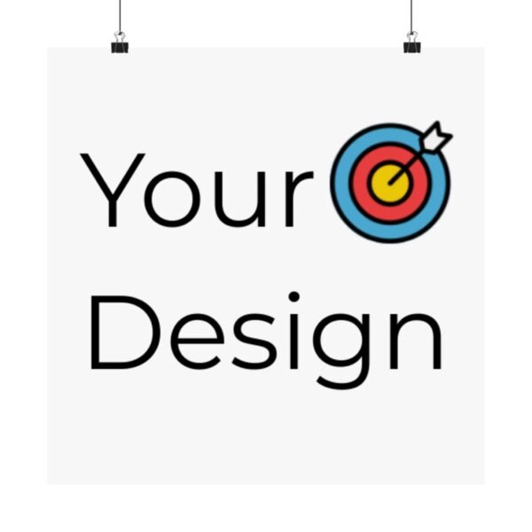 Customisable Matte Vertical Posters - Your Design Here - Image 61