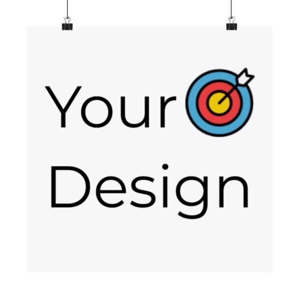 Customisable Matte Vertical Posters - Your Design Here - Image 56