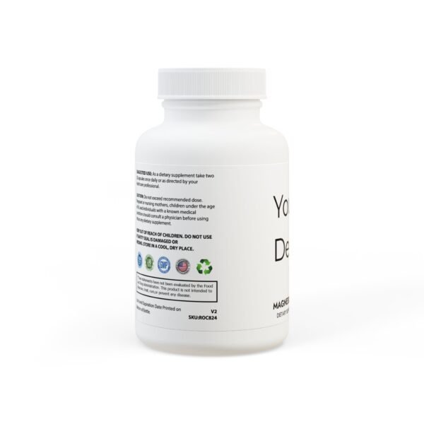 Magnesium Glycinate Supplement (60 Capsules) - Image 2