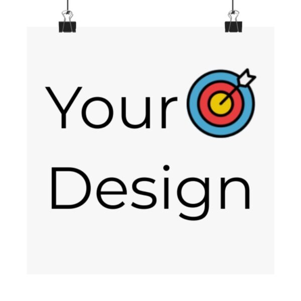 Customisable Matte Vertical Posters - Your Design Here - Image 41