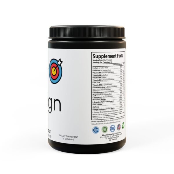 Pre-Workout Supplement, Watermelon (300g, 10.58oz) - Image 3