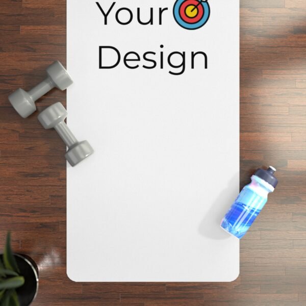 Non-Slip Rubber Yoga Mat for Home and Studio – Customizable Design - Image 4