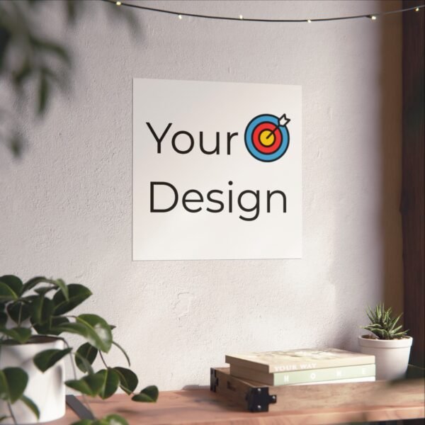 Customisable Matte Vertical Posters - Your Design Here - Image 59