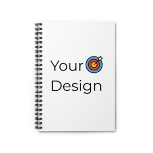 Personalized Ruled Line Spiral Notebook - Perfect for School, Work, or Journaling