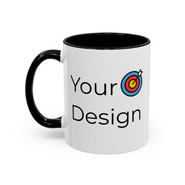 Personalized Accent Coffee Mug - Custom Design for Coffee Lovers - Image 3