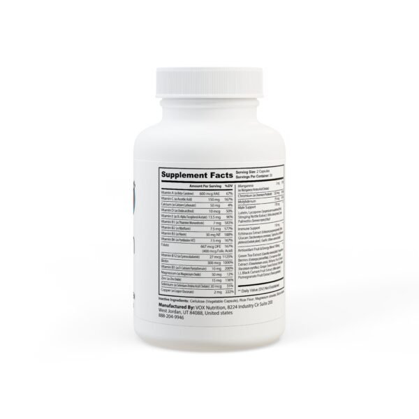 Multivitamin for Men Supplement (60 Capsules) - Image 3