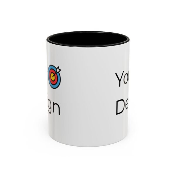 Personalized Accent Coffee Mug - Custom Design for Coffee Lovers