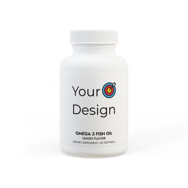 Omega 3 Fish Oil Supplement (60 Softgels)