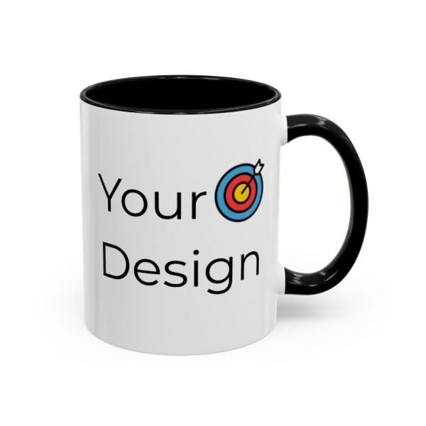 Personalized Accent Coffee Mug - Custom Design for Coffee Lovers - Image 2