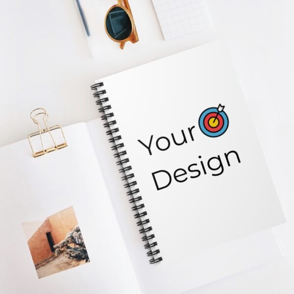 Personalized Ruled Line Spiral Notebook - Perfect for School, Work, or Journaling - Image 5