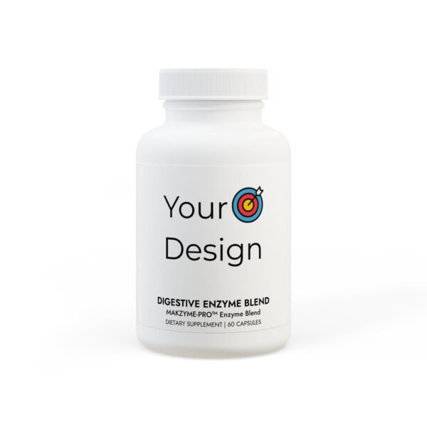 Digestive Enzyme Blend Supplement (60 Capsules)