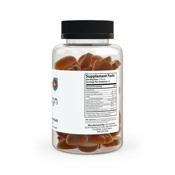 Apple Cider Vinegar Gummies (60 Gummies) - Image 3