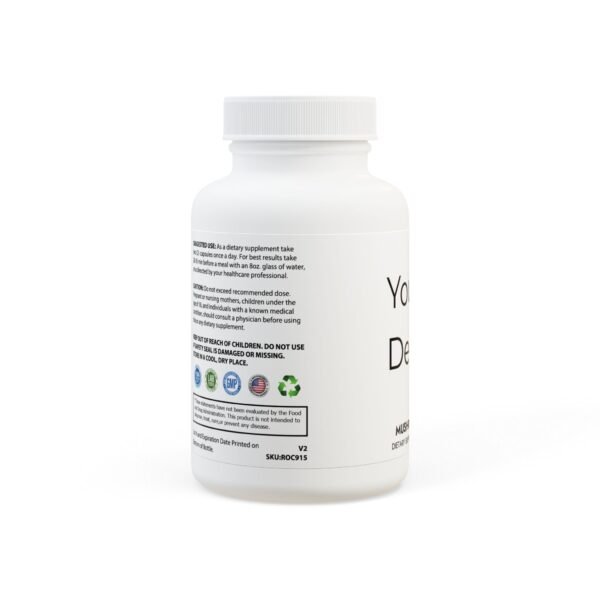Mushroom Blend Supplement (60 Capsules) - Image 2